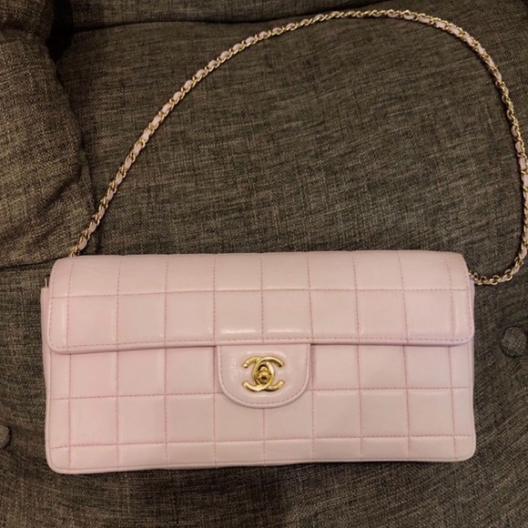 Vtg Chanel Iridescent Pink Purple ChocolateBar 🍫 - Picture 4 of 10